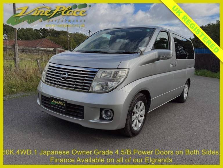 2025 Nissan Elgrand 3.5 4WD, X, 8 Seats, Auto MPV PETROL Automatic