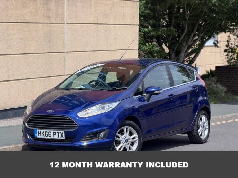2016 Ford Fiesta 1.25 Zetec Hatchback 5dr Petrol Manual Euro 6 (82 ps) Hatchback Petrol Manual
