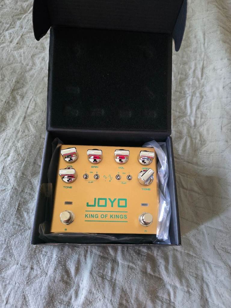 JOYO King of Kings Overdrive Pedal – As New Condition