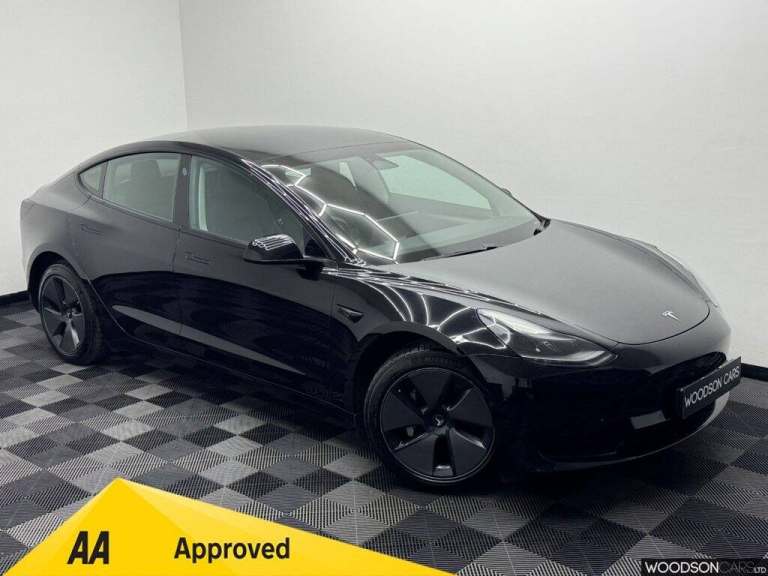 2022 Tesla Model 3 Standard Range Plus Saloon 4dr Electric Auto RWD (241 bhp) Saloon ELECTRIC Aut...