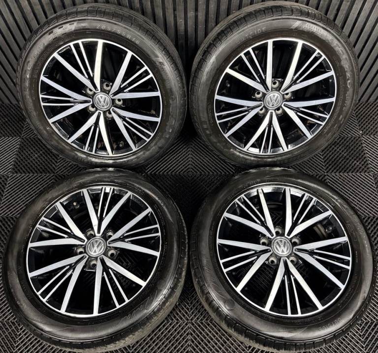 16'' GENUINE VW GOLF MK7 LINAS MK8 MK6 ALLOY WHEELS TYRES ALLOYS