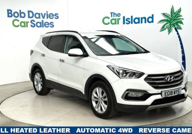 2018 18 HYUNDAI SANTA FE 2.2 CRDI BLUE DRIVE PREMIUM SUV 5DR DIESEL AUTO 4WD EUR