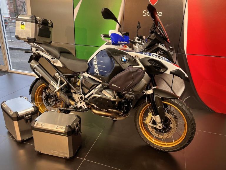 BMW R1250 GS ADVENTURE TROPHY HUGE BUILD SPEC 1 OWNER FULL LUGGAGE 2023