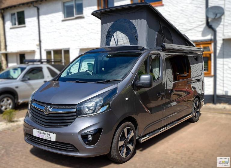 Vauxhall Vivaro LWB 4 Berth Pop Top   - Solar - Awning - Heater 