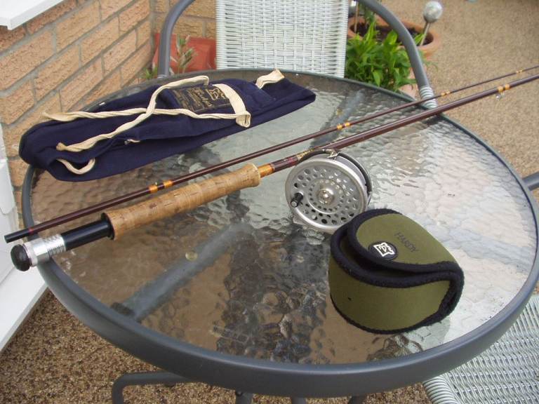HOUSE OF HARDY GLASS FIBRE 2-PIECE FLY ROD