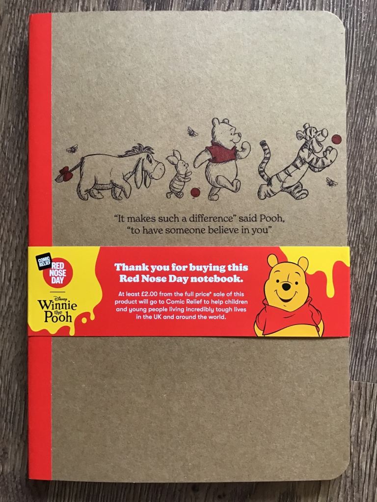 ‘Disney Winnie The Pooh’ Lined “Believe In You” Notebook - BRAND NEW