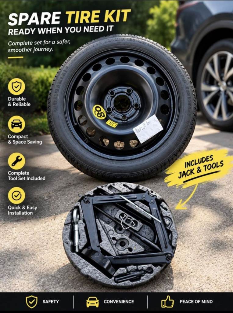 Vauxhall Astra 2009 - 2011 spare wheel & Kit