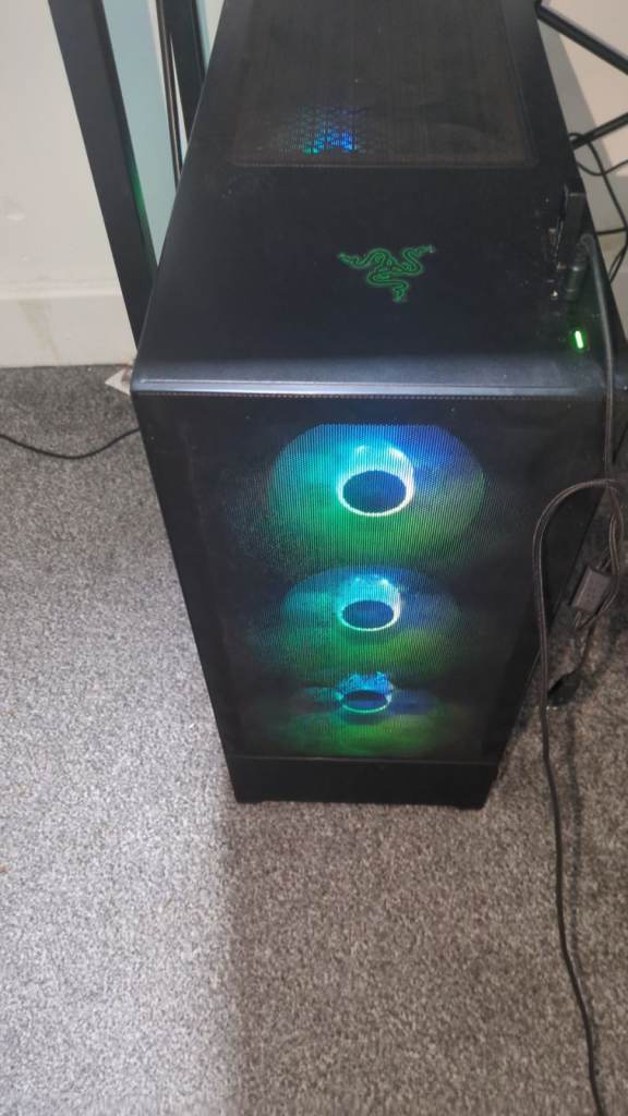 Gaming PC Desktop Computer – Excellent Condition, RGB Fans