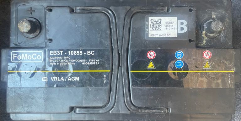 ✅12V Car Van Battery 800A 80Ah AGM🔋