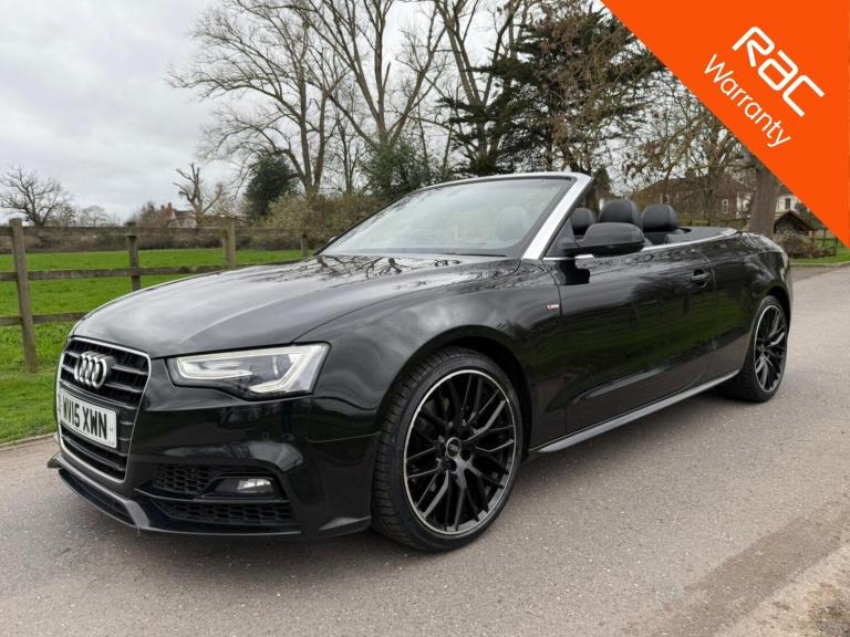 2015 Audi A5 Cabriolet 2.0 TDI S line Special Edition Plus Multitronic Euro 5 (s/s) 2dr CONVERTIB...