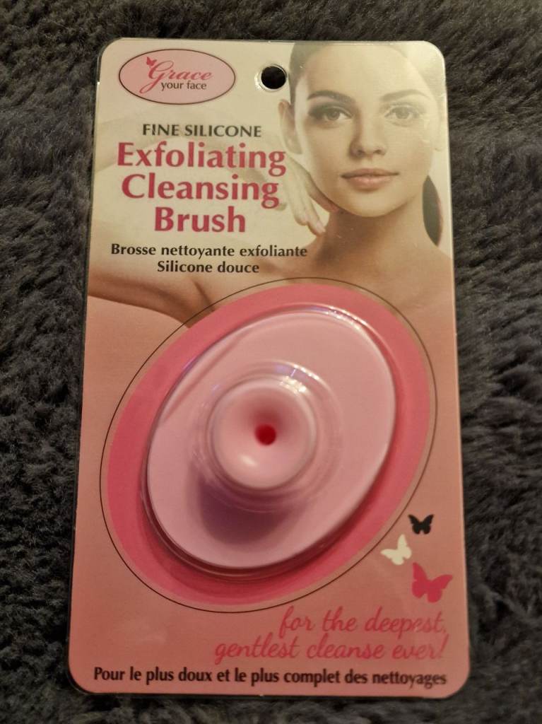Grace Your Face Fine Silicone Exfoliating Cleansing Brush – Pink