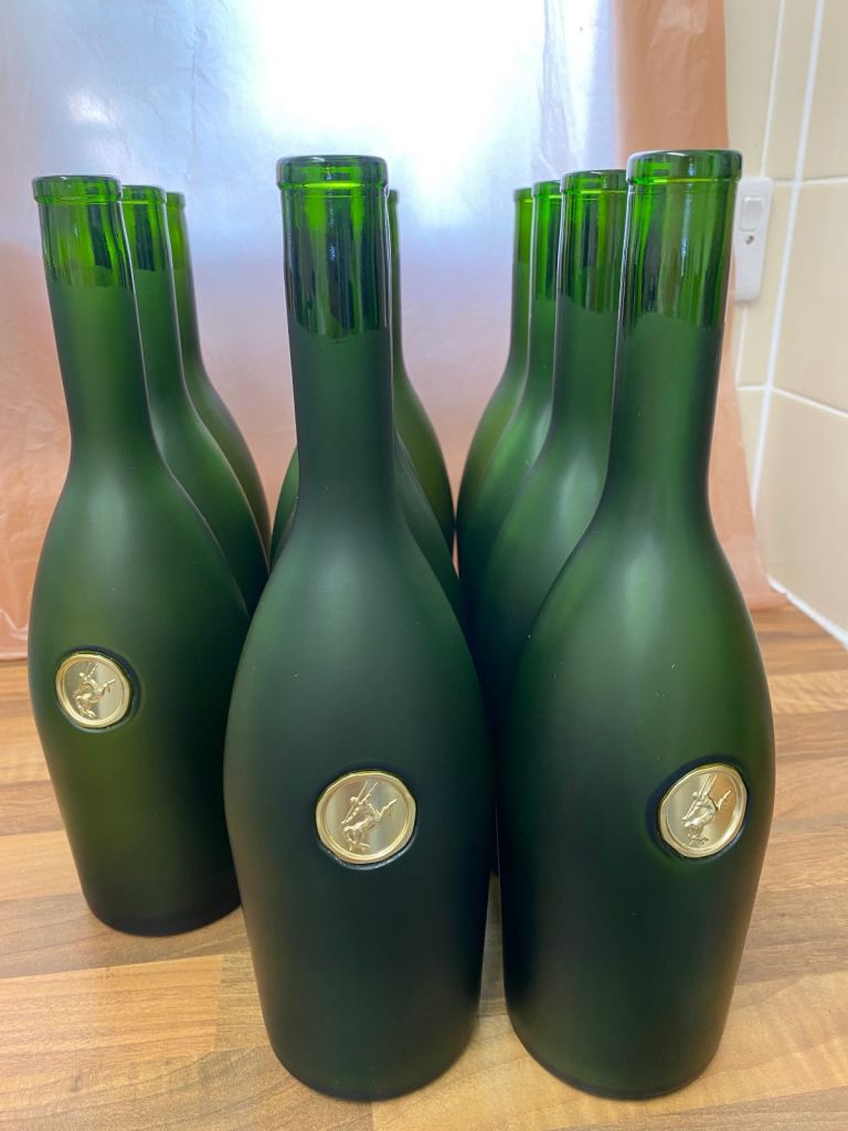 Empty bottles.. 