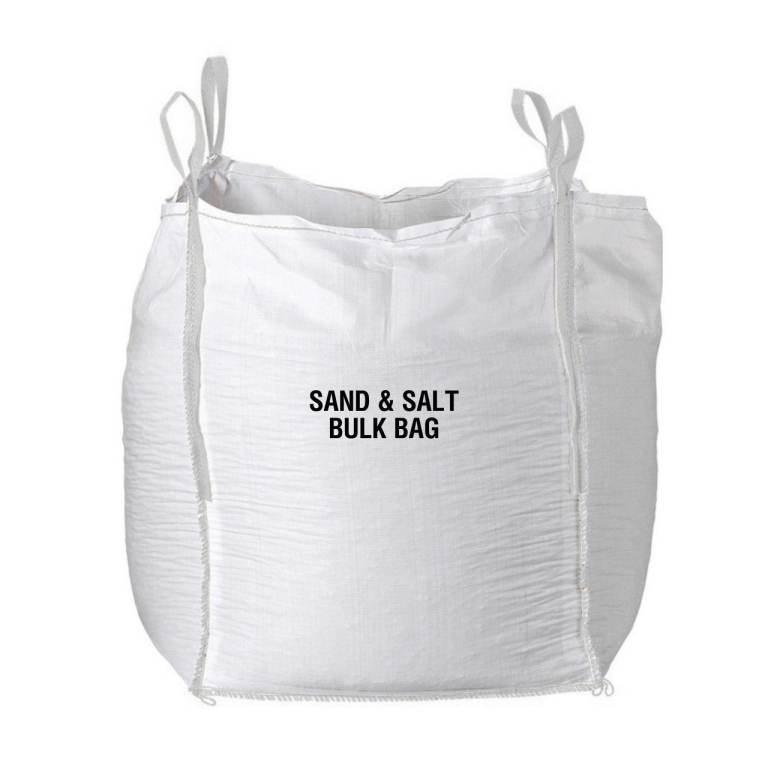 Salt & Sand Winter Mix - Bulk Bag - Ideal for Gritting Roads & Car Parks