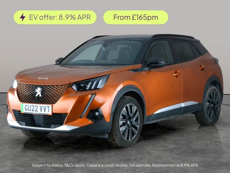 2022 Peugeot E-2008 50kWh GT Premium SUV 5dr Electric Auto (136 ps) - REVERSE CAM - ALCANTARA - S...