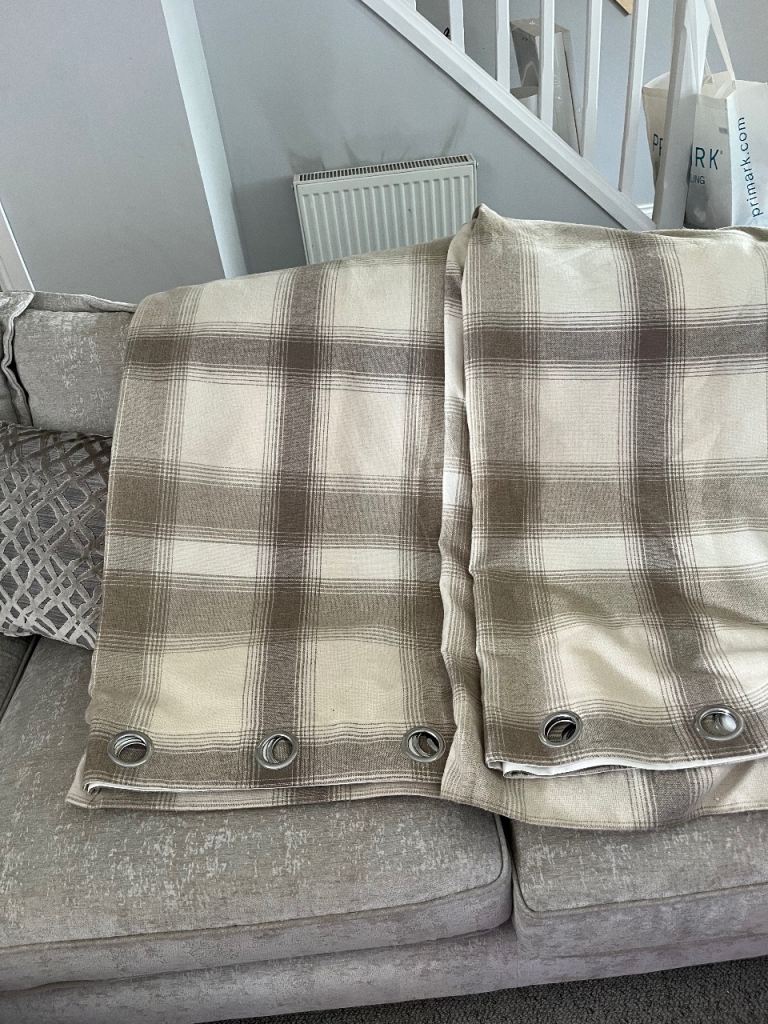 Tartan  curtains 