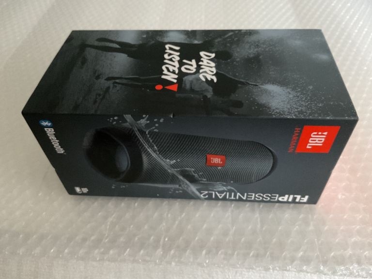 New | Sealed JBL Flip Essential 2 Portable Bluetooth Speaker with Rechargeable Battery, IPX7