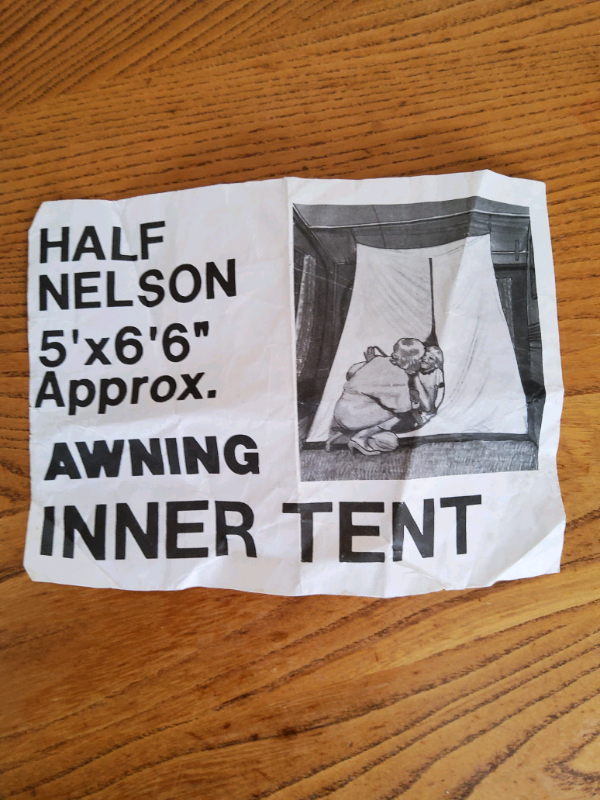 inner tent for Caravan awning  or camping tent