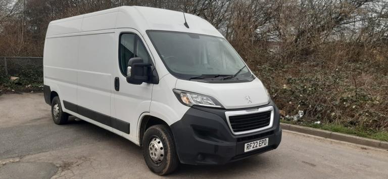 2022 Peugeot Boxer 2.2 BlueHDi L3H2 Professional Van 140ps NO VAT FSH 64k PANEL VAN Diesel Manual