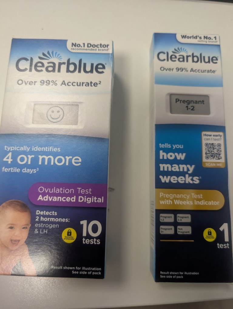 Clearblue Ovulation & Pregnancy Test Kit – New, Unopened