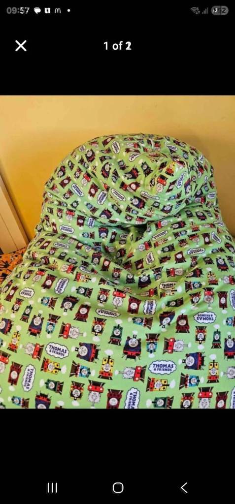 Big thomas beanbag vgc whole cover can off for wash 