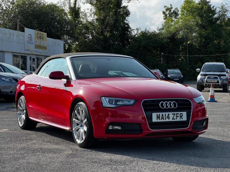 2014 Audi A5 1.8T FSI S Line 2dr CONVERTIBLE Petrol Manual