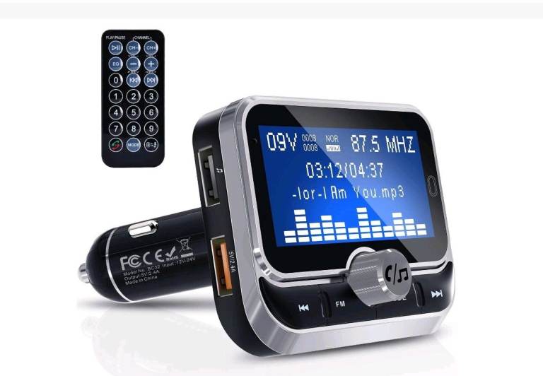 Bluetooth FM Car Transmitter - Clydek