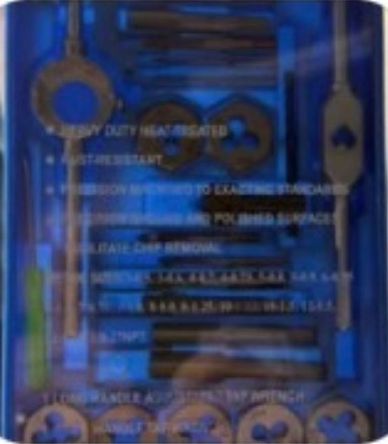 Tap and die set 
