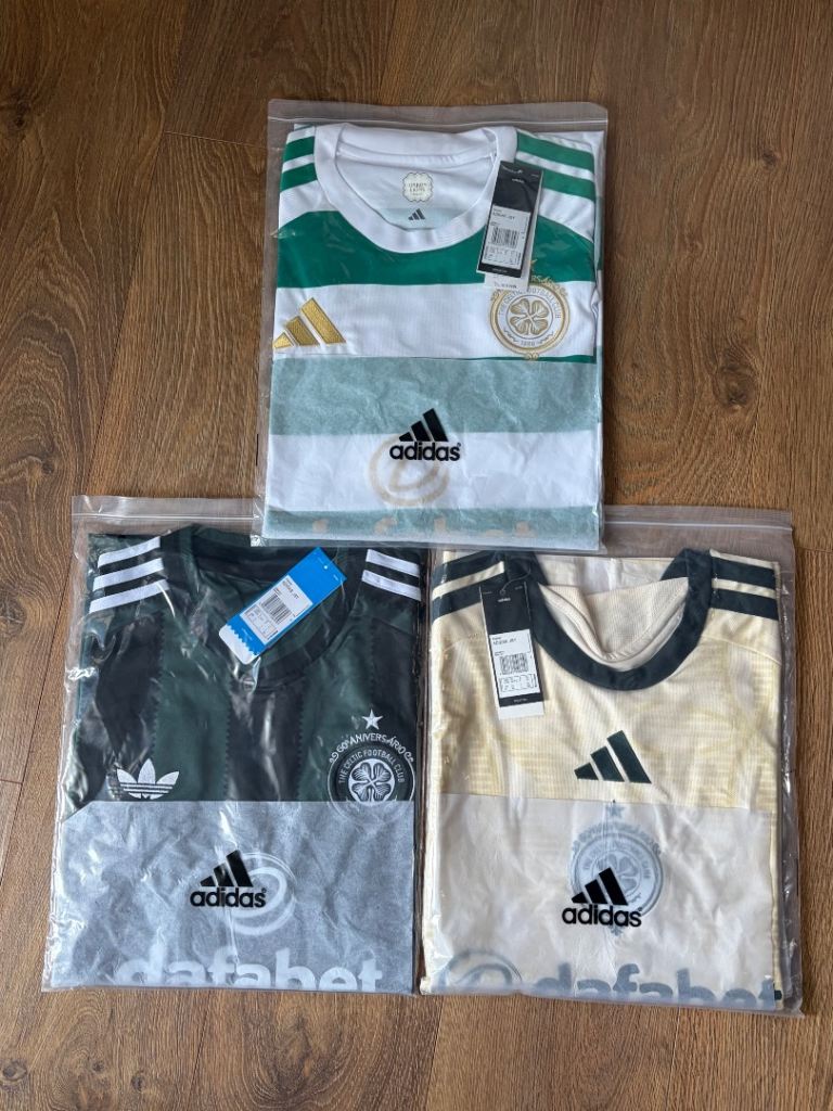 Celtic 26/27 Football shirts loads of sizes 