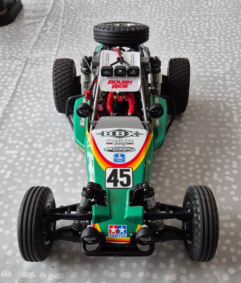Tamiya BBX spare wheel & tyre
