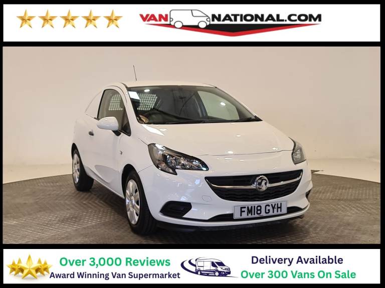 2018 Vauxhall Corsa 1.3 CDTi 16V 95ps ecoTEC Van [Start/Stop] CAR DERIVED VAN DIESEL Manual
