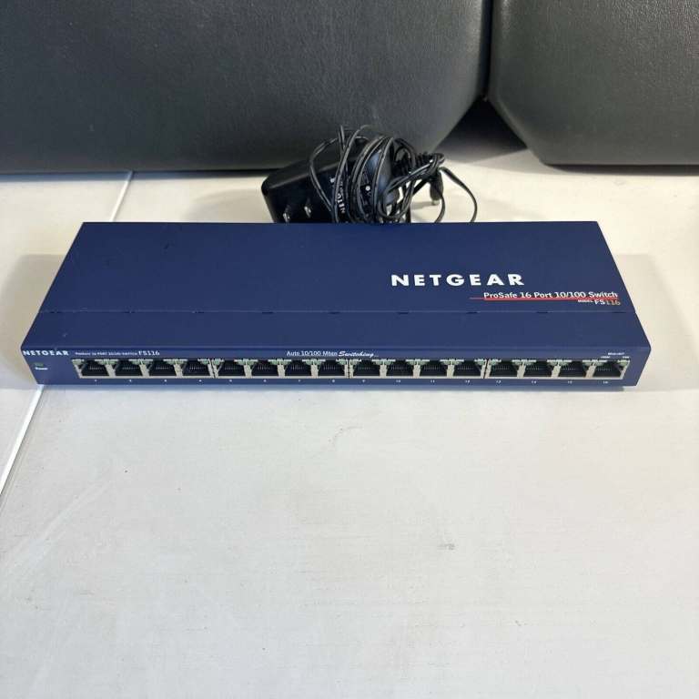 Netgear ProSafe 16 Port Gigabit Switch GS116 v2 
