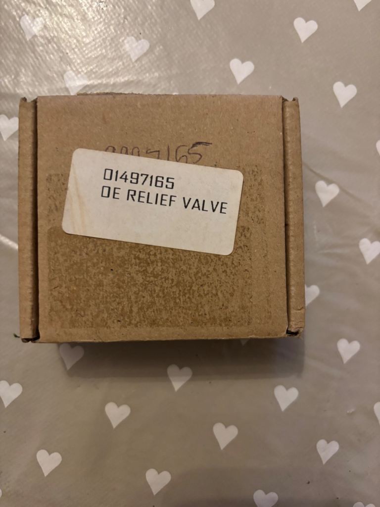 Ford fuel relief valve