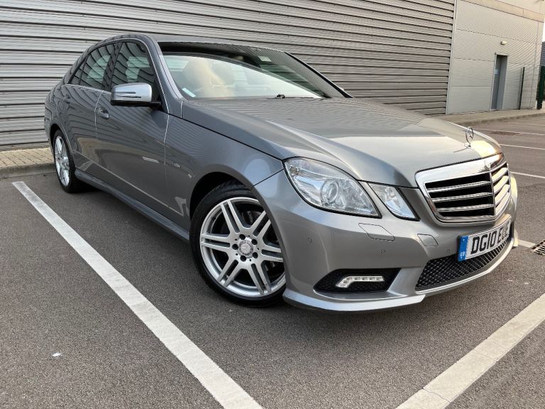 2010 Mercedes-Benz E250 CDI Sport Automatic, Premium Spec, Full Service History, MOT FEB 27, 105k