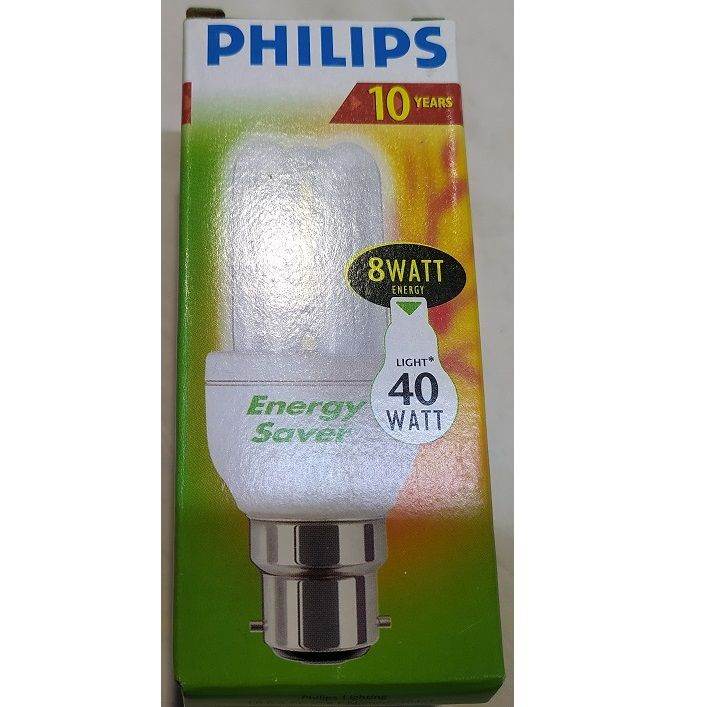 BC B22 New Phillips Energy Saving Light Bulbs: 2x8W, 6x11W, 1x14W, 1x18W & 1x20W