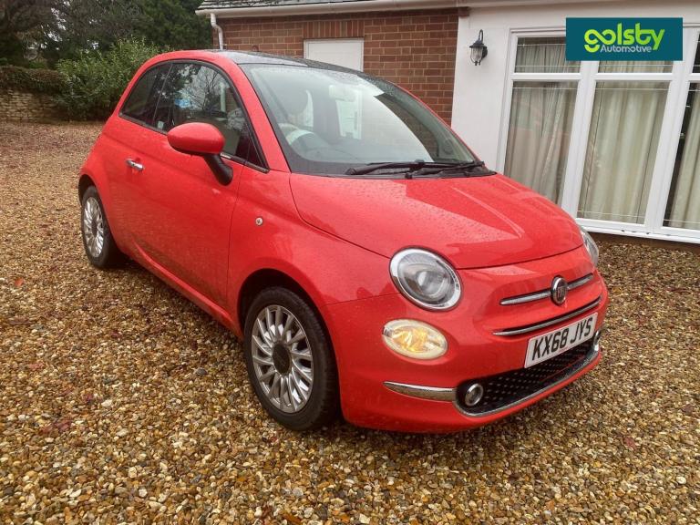 2018 Fiat 500 1.2 Lounge Hatchback 3dr Petrol Manual Euro 6 (s/s) (69 bhp) Hatchback Petrol Manual