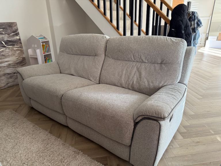 DFS silver sofa set