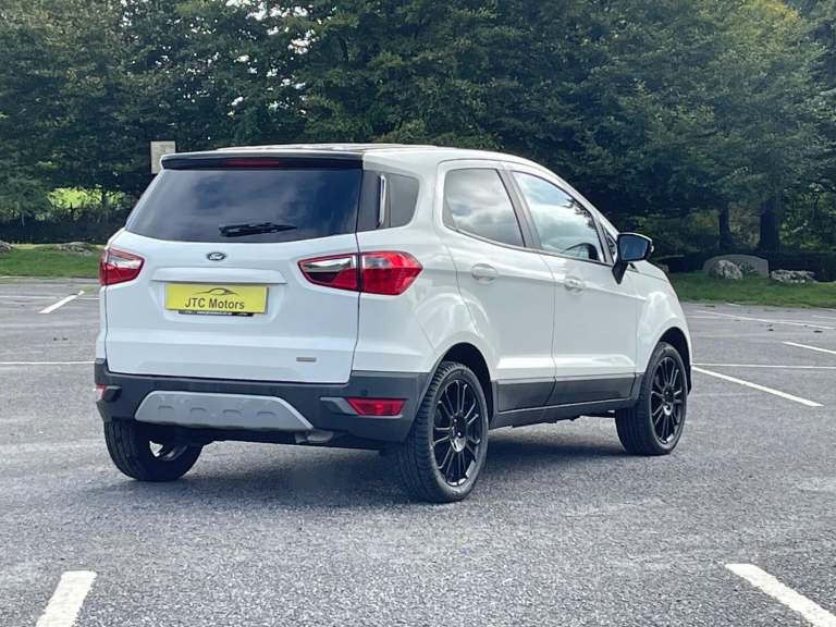 FORD ECOSPORT 1.0 EcoBoost 140 Titanium S 5dr Man, petrol, white + new timing