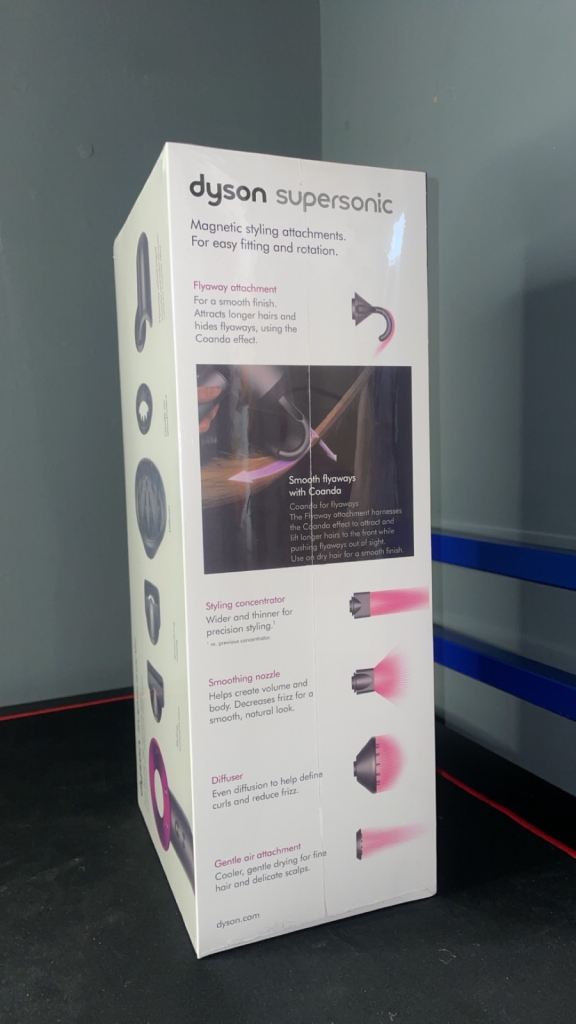 Dyson Supersonic Hairdryer (Iron/Fuchsia