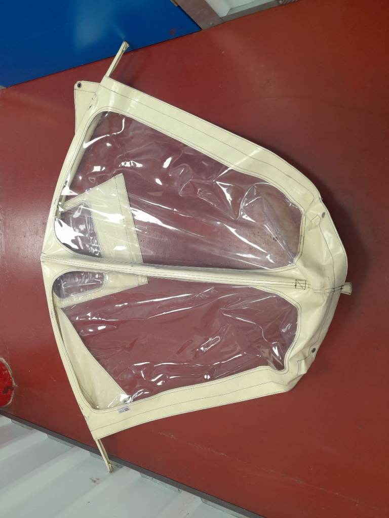 Cargo Bike Rain Cover with Clear Windows - Good Condition