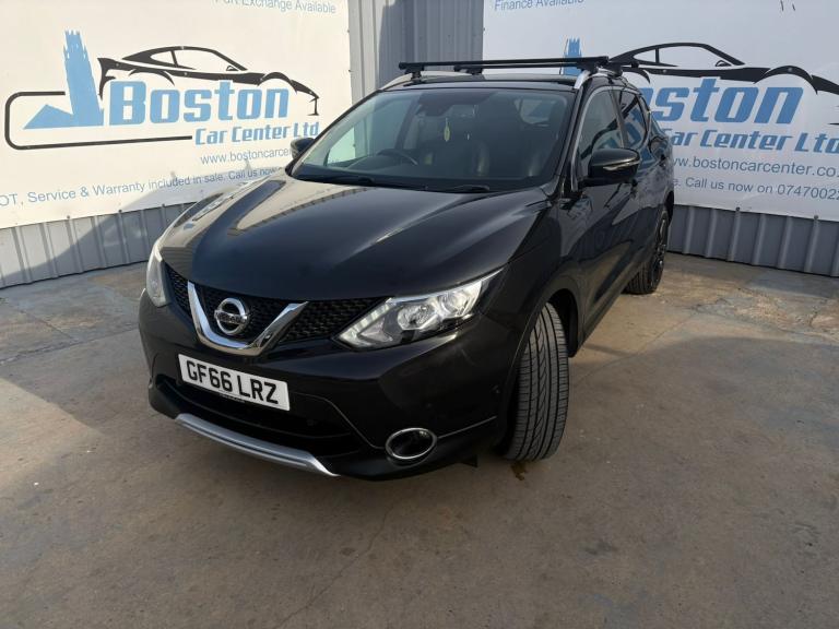 2016 Nissan Qashqai 1.5 dCi Black Edition 5dr HATCHBACK Diesel Manual