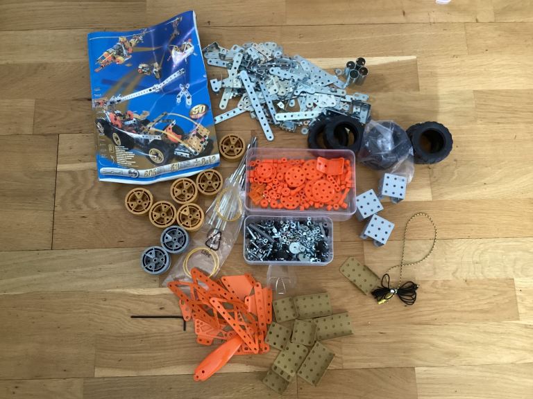 Bundle of meccano