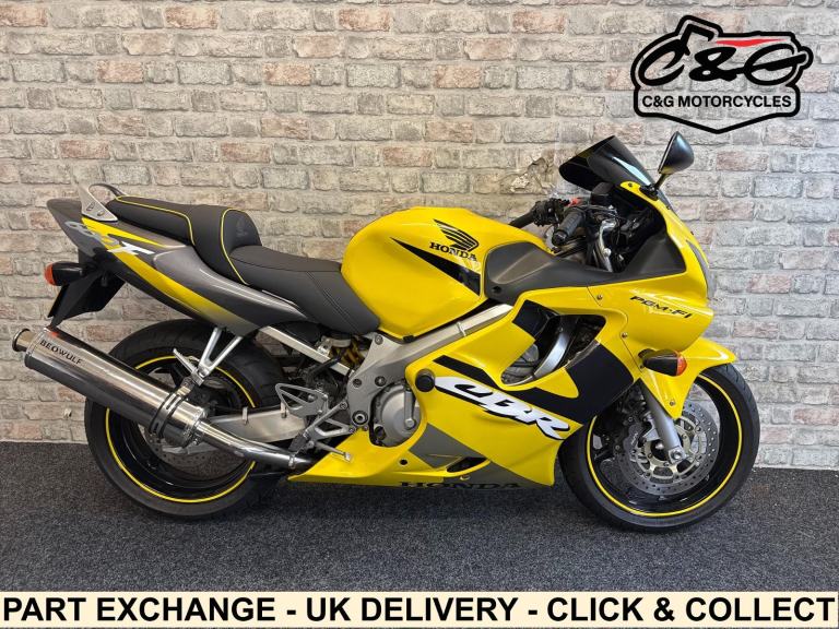 2001 Honda CBR600f - Yellow - Low miles - 12 month mot - Lovely condition 