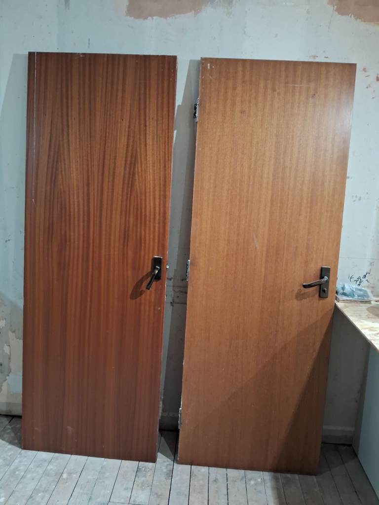 4 Internal doors good condition