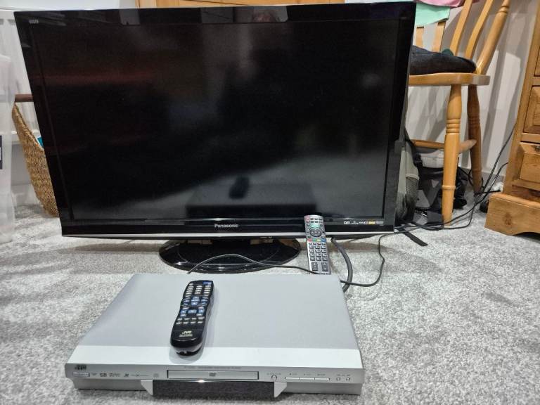 TV and DVD player