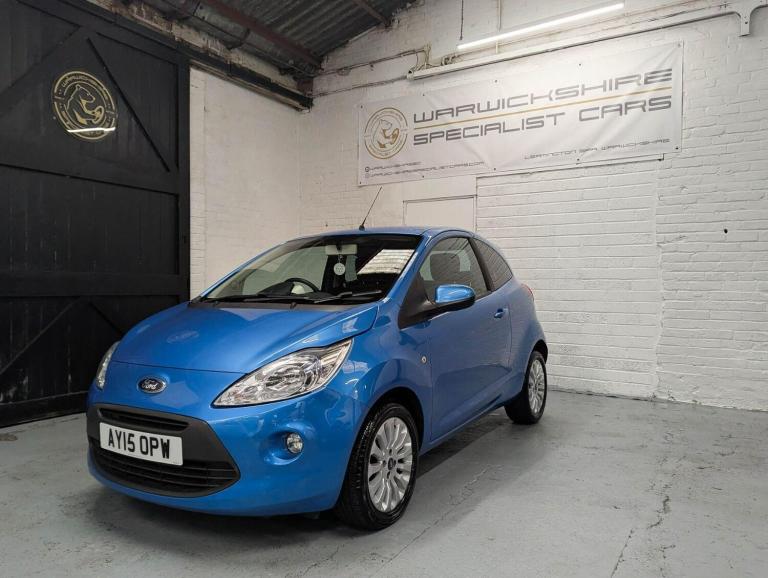 2015 Ford Ka 1.2 Zetec 3dr [Start Stop] HATCHBACK PETROL Manual