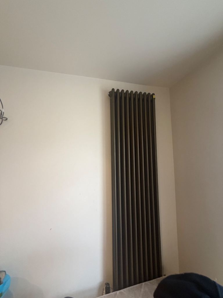 Vista Athens Antique Gold Triple Column Vertical Radiator 1800x470mm