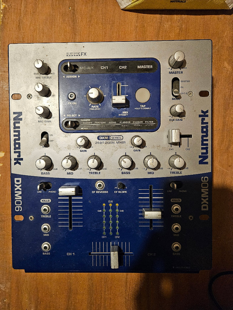 image for Numark DXM06 Mixer open to offers 