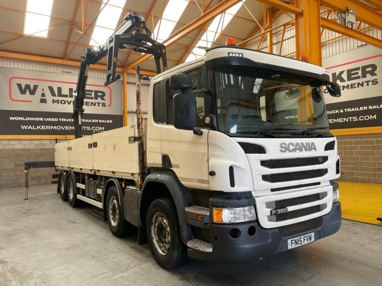 SCANIA P360 8X2 *EURO 6* BRICK GRAB - 2015 - FN15 FVW