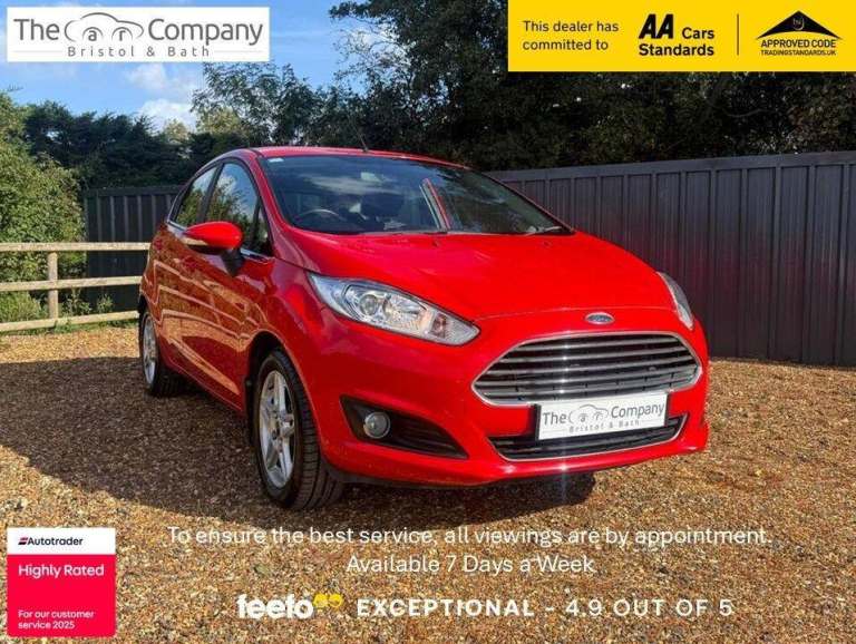 2013 Ford Fiesta 1.25 Zetec Euro 5 5dr HATCHBACK Petrol Manual