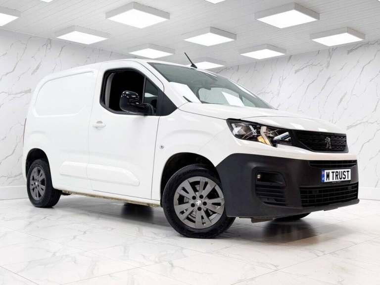 2022 Peugeot Partner 1.5 BlueHDi 1000 Asphalt Premium Standard Panel Van 5dr Diesel EAT8 SWB Eur ...
